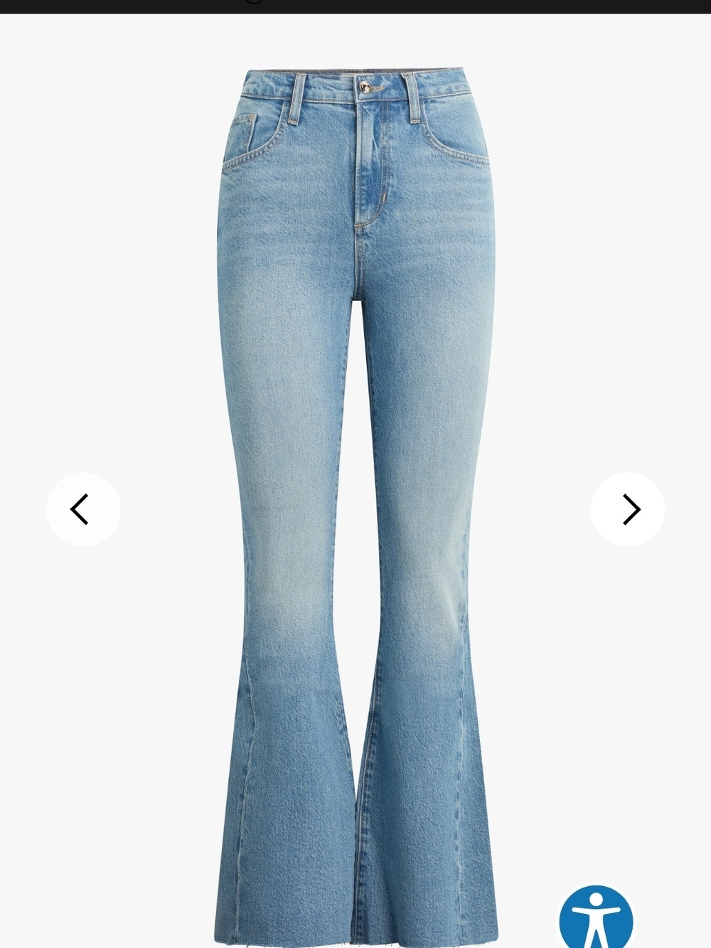 Read Description: Favorite Daughter Dark Valentina Super High-Rise Flare Jeans